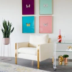 Framed Butterfly Print In Magenta -Home Decorate Shop Framed 20Butterfly 20Print 20In 20Magenta.05