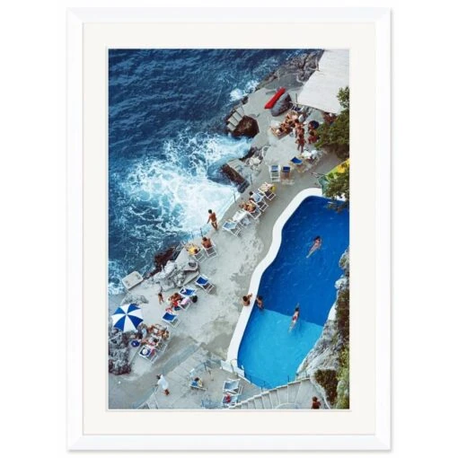 Getty Images 'Pool On Amalfi Coast' By Slim Aarons