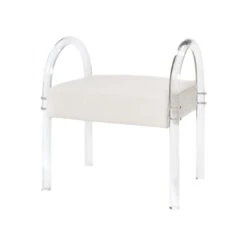 Gibbs Bench In Ivory
