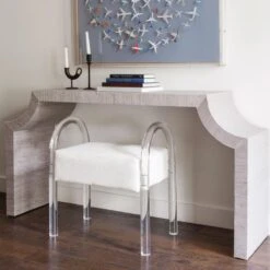 Gibbs Bench In Ivory -Home Decorate Shop Gibbs 20Bench 20In 20White.06