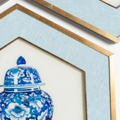 Ginger Vase Hexagon Art - Set Of 3 7 Ginger Vase Hexagon Art - Set Of 3 -Home Decorate Shop Ginger 20Vase 20Hexagon 20Art 20 20Set 20of 203.04