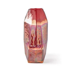 Graphic Luster Red Vase - M -Home Decorate Shop GraphicLusterRedVase M.03