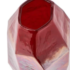Graphic Luster Red Vase - M -Home Decorate Shop GraphicLusterRedVase M.04