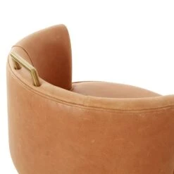 Rosita Swivel Counter Stool In Tobacco Leather 13 Rosita Swivel Counter Stool In Tobacco Leather -Home Decorate Shop GunterSwivelCounterStoolinTobaccoLeather.05