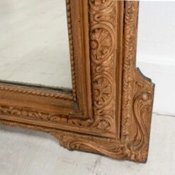 Louis XVI Style Elaborate Gold Gilt Framed Mirror -Home Decorate Shop HA 8LouisXVIStyleElaborateGoldGiltFramedMirror.03