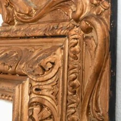 Louis XVI Style Elaborate Gold Gilt Framed Mirror -Home Decorate Shop HA 8LouisXVIStyleElaborateGoldGiltFramedMirror.05