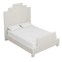 Custom Hannah Bed 28 Custom Hannah Bed -Home Decorate Shop HannahBedinClaudethBeigeWoven.03