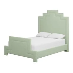 Custom Hannah Bed 34 Custom Hannah Bed -Home Decorate Shop HannahBedinNikkiJadeChenille.02