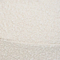 Ivory Boucle Round Pillow -Home Decorate Shop IvoryBoucleRoundPillow.03