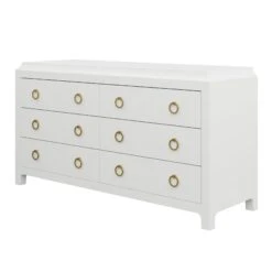 Custom Jackie Dresser -Home Decorate Shop JackieDresserinLacquer.CirrusWhite.03 9038936e d41d 42bc 9818 120a0a0d739a