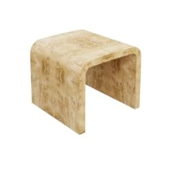 Custom Janus Waterfall Side Table -Home Decorate Shop JanusWaterfallSideTableMatrix.NaturalMappaBurl.03 d72e5800 fce1 417f 80c6 8e9f1218f6ee