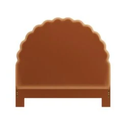 Custom Juliet Headboard -Home Decorate Shop JulietHeadboardinNicholasCamelVelvet.01