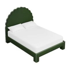 Custom Juliet Bed -Home Decorate Shop JulietteBedinEvelynEmeraldVelvet.03 e5f7d6e1 24d3 4e5c 9430 e38f4aeb670c