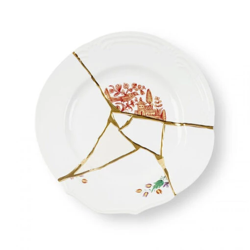 Kintsugi Dinner Plate - N’1”