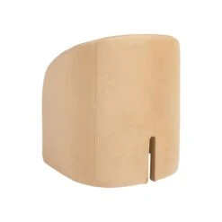 Knox Chair In Caramel Velvet -Home Decorate Shop Knox Chair In Caramel Velvet.03