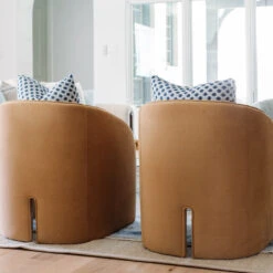 Knox Chair In Caramel Velvet -Home Decorate Shop KnoxChairinCaramelVelvet.09