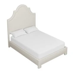 Custom Landry Bed -Home Decorate Shop LandryBedinDaliIvoryVelvet.03 a1f037cc c9c8 45da ac74 44a81f43b625