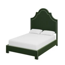 Custom Landry Bed -Home Decorate Shop LandryBedinEvelynEmeraldVelvet.02 0f7e2d6a cd66 46b3 b1c8 50ed6f65554b