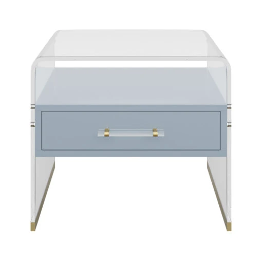 Leah Acrylic End Table
