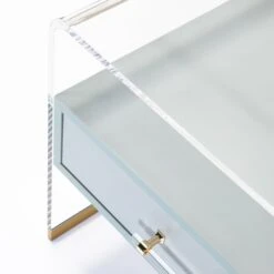 Leah Acrylic End Table -Home Decorate Shop LeahAcrylicEndTable.06
