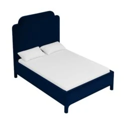 Custom Lillet Bed -Home Decorate Shop LilletBedinAdelaNavyVelvet.03