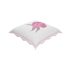 Lockley Pillow Cover - Hot Pink -Home Decorate Shop LockleyPillowCover HotPink.02