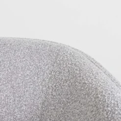 Lost & Found Swivel Chair In Heather Grey Boucle -Home Decorate Shop Lost FoundSwivelChairinGreyBoucle.04