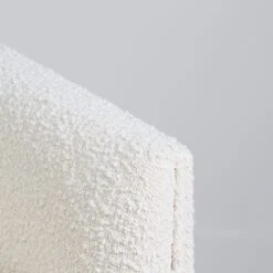 Lost & Found Swivel Chair In Ivory Boucle -Home Decorate Shop Lost FoundSwivelChairinIvoryBoucle.05