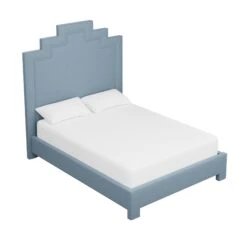 Custom MH Bed -Home Decorate Shop MHBedinFoleyBlueWoven.03 fb0c9abb 112d 437e 94f1 3097c1e064c0