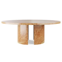 Custom Marquess Dining Table -Home Decorate Shop MarquessDiningTable.NaturalOliveAsh.01