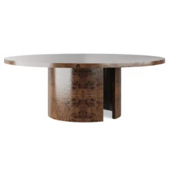 Custom Marquess Dining Table -Home Decorate Shop MarquessDiningTable.ProvincialMappaBurl.02