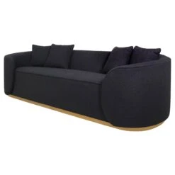 Martita Sofa In Black Tweed -Home Decorate Shop MartitaSofainBlackTweed.02