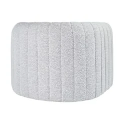 Miles Chair In Grey Boucle -Home Decorate Shop MilesChairInGreyBoucle.03