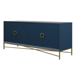 Custom Monarch Credenza -Home Decorate Shop MonarchCredenzainLacquer.BoeingNavy.02 4a0f849d 4f9c 497f bc28 cf870cd42470