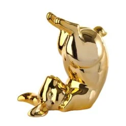 Moneybox Bunny Bum Gold