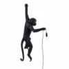 Monkey Lamp - Hanging Black By Seletti (Left)