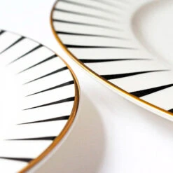 Monochrome Plate Set - Whale Of A Time -Home Decorate Shop MonochromePlateSet WhaleOfATime.04