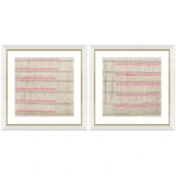 Moroccan Pillows In Cream - Set Of 2