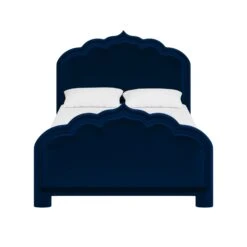 Custom Novi Bed 18 Custom Novi Bed -Home Decorate Shop NoviBedinAdelaNavyVelvet.01