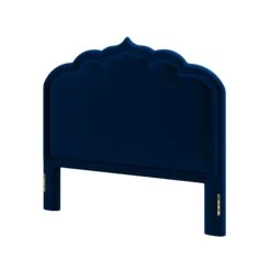 Custom Novi Headboard -Home Decorate Shop NoviHeadboardinAdelaNavyVelvet.02