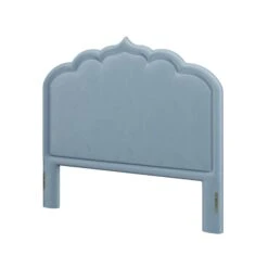 Custom Novi Headboard -Home Decorate Shop NoviHeadboardinClarioIceVelvet.02
