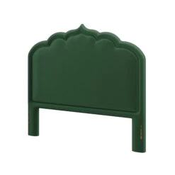 Custom Novi Headboard -Home Decorate Shop NoviHeadboardinEvelynEmeraldVelvet.02