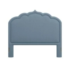 Custom Novi Headboard -Home Decorate Shop NoviHeadboardinFoleyBlueWoven.01