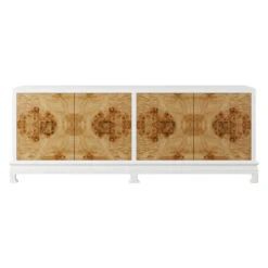 Custom Yates Credenza -Home Decorate Shop PalomaCredenza.GoldenPecanMappaBurl.01