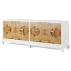 Custom Yates Credenza -Home Decorate Shop PalomaCredenza.GoldenPecanMappaBurl.02