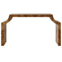 Custom Pasha Console Table -Home Decorate Shop PashaConsoleTableinBurl.GoldenPecanMappaBurl.02