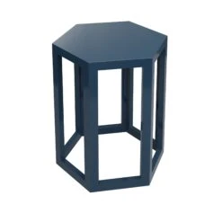 Custom Patter Side Table -Home Decorate Shop PatterSideTableinLacquer.BoeingNavy.03