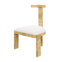 Custom Percival Chair -Home Decorate Shop PercivalChair.NaturalMappaBurl.02