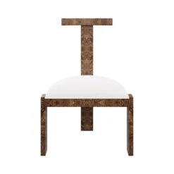 Custom Percival Chair -Home Decorate Shop PercivalChair.ProvincialMappaBurl.01