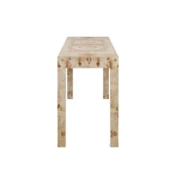 Custom Pierson Console Table -Home Decorate Shop PiersonConsoleTableMatrix.NaturalMappaBurl.03